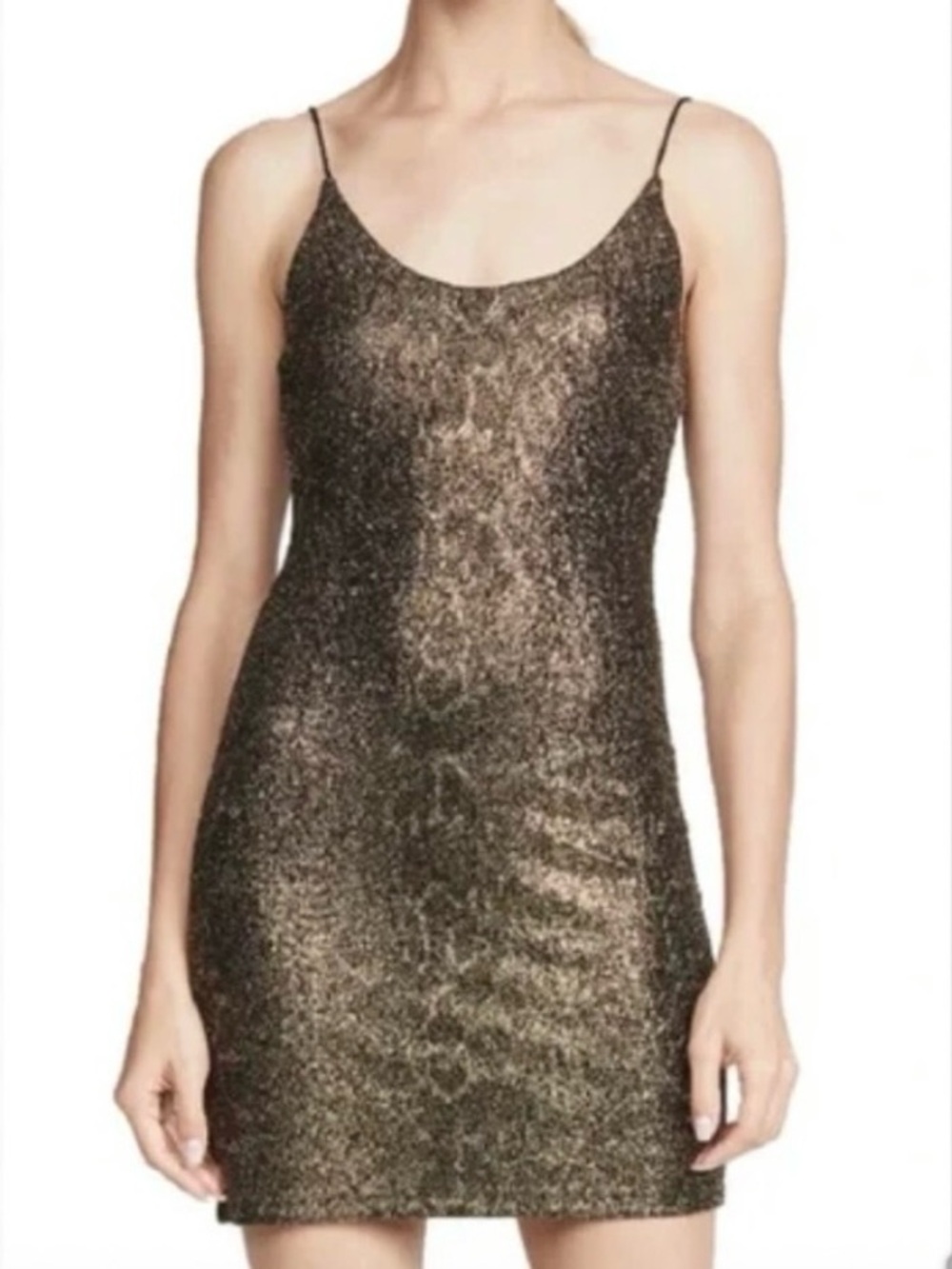 Alice + Olivia Delora Snake Print Stretch Mini Dress NWT Size 4